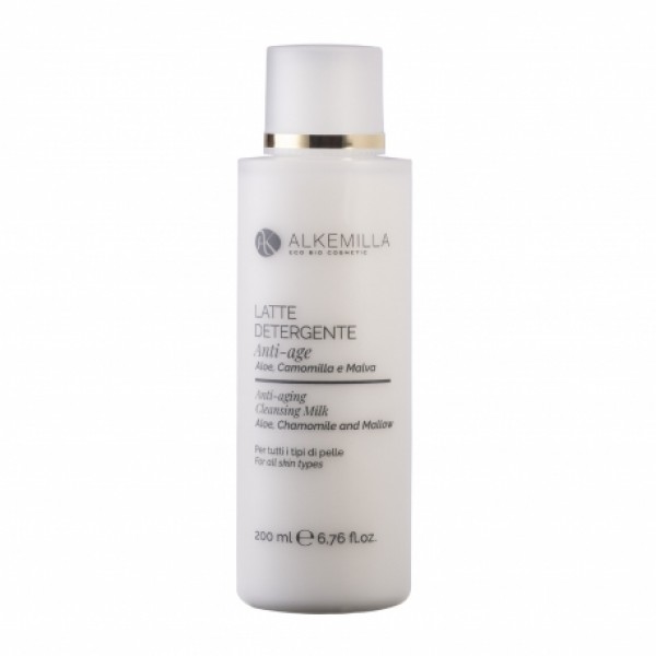 LATTE DETERGENTE VISO ANTI-AGE - ALKEMILLA